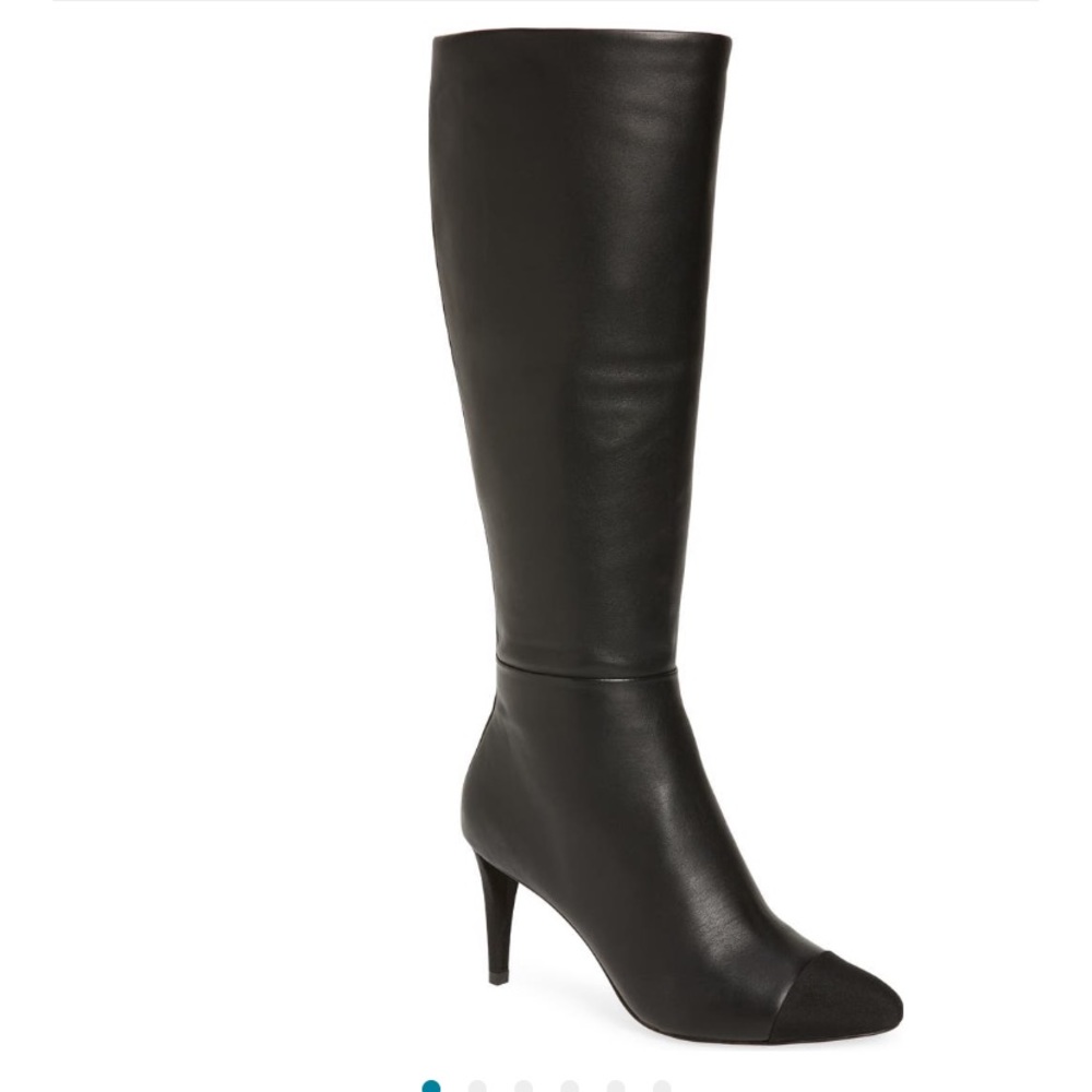 Karl Lagerfeld Paris Marcy Genuine Calf knee high boots